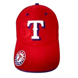 Texas Rangers Baseball Adjustable Velcro Hat
